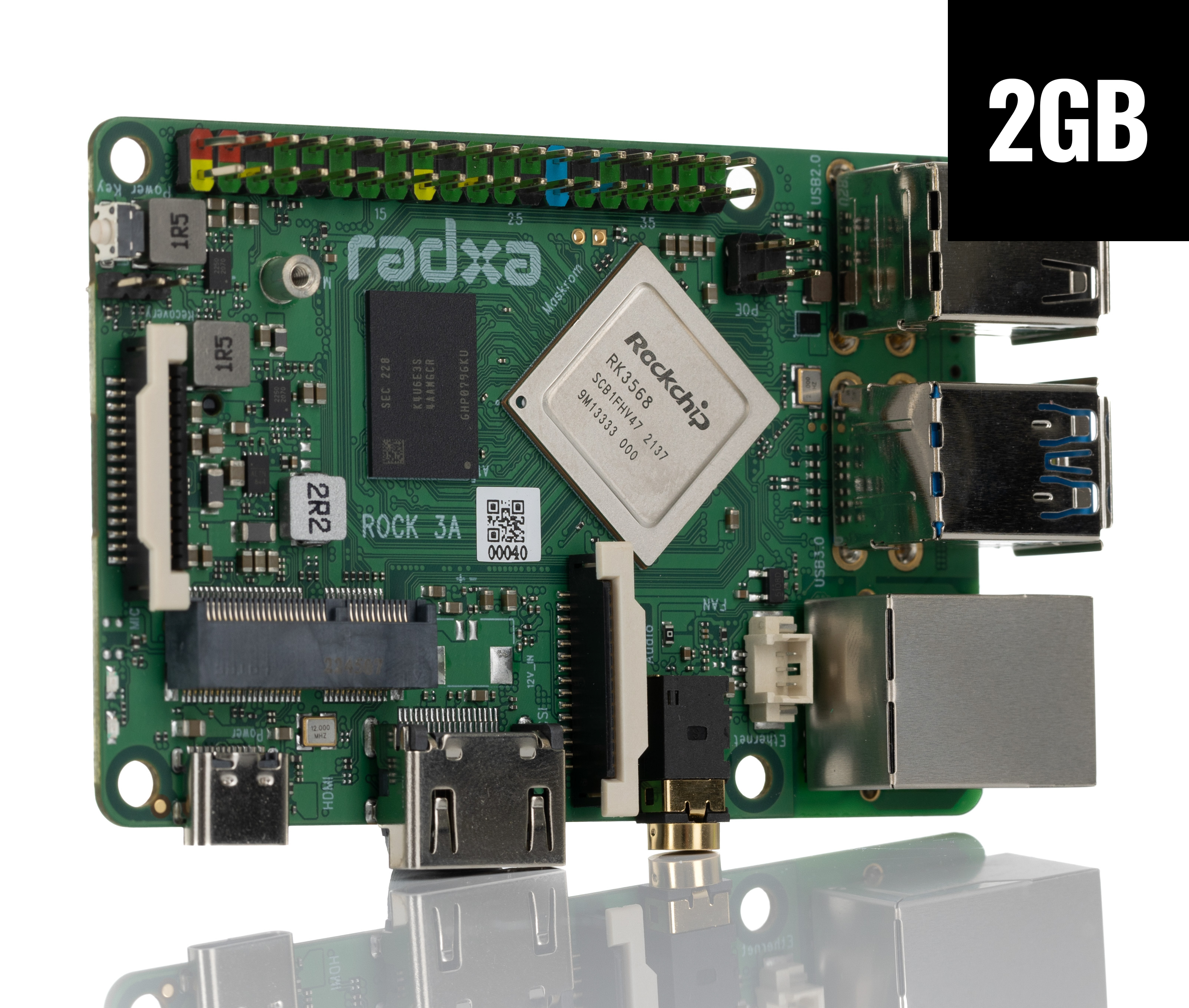 Okdo バルクロック3モデルA 2 GBシングルボードコンピュータ
