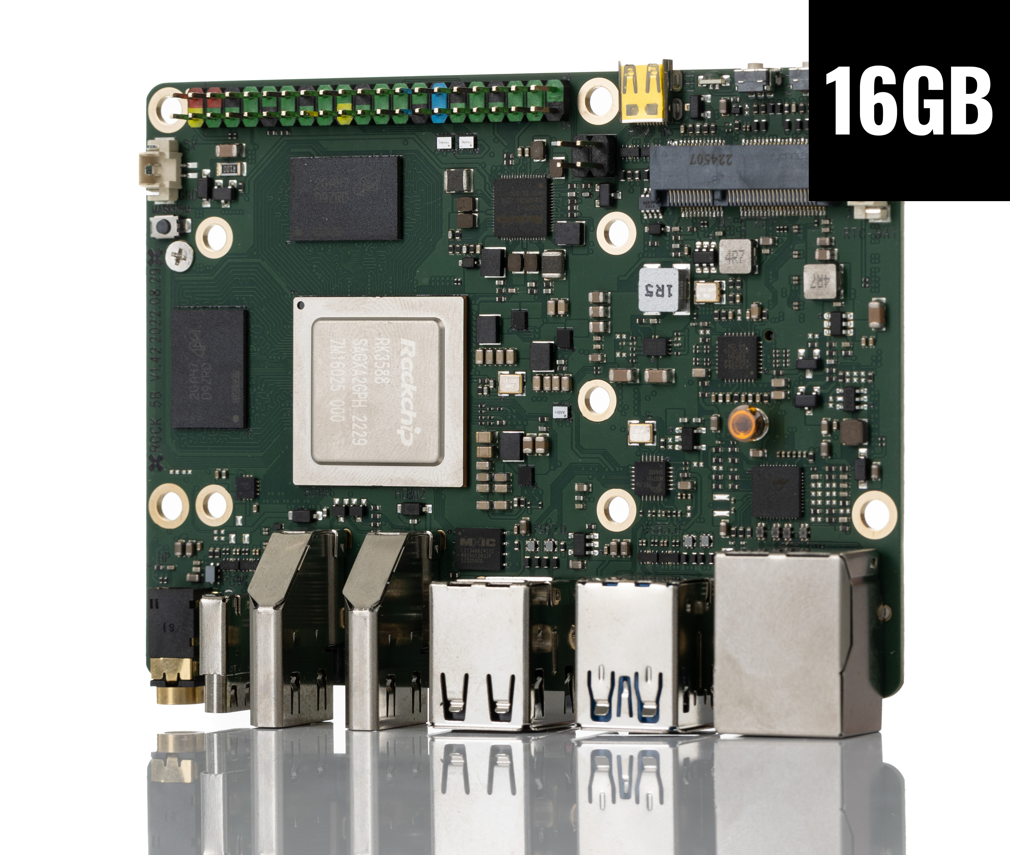 Okdo バルク ロック 5 モデルB 16GB シングルボードコンピュータ