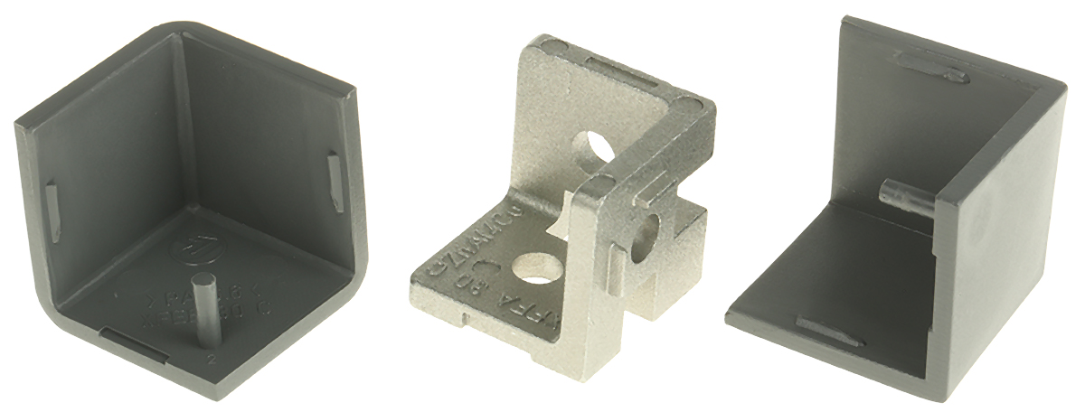 XFFA 30 C + XFBE 30 C | FlexLink 接続部品 M6 アングル