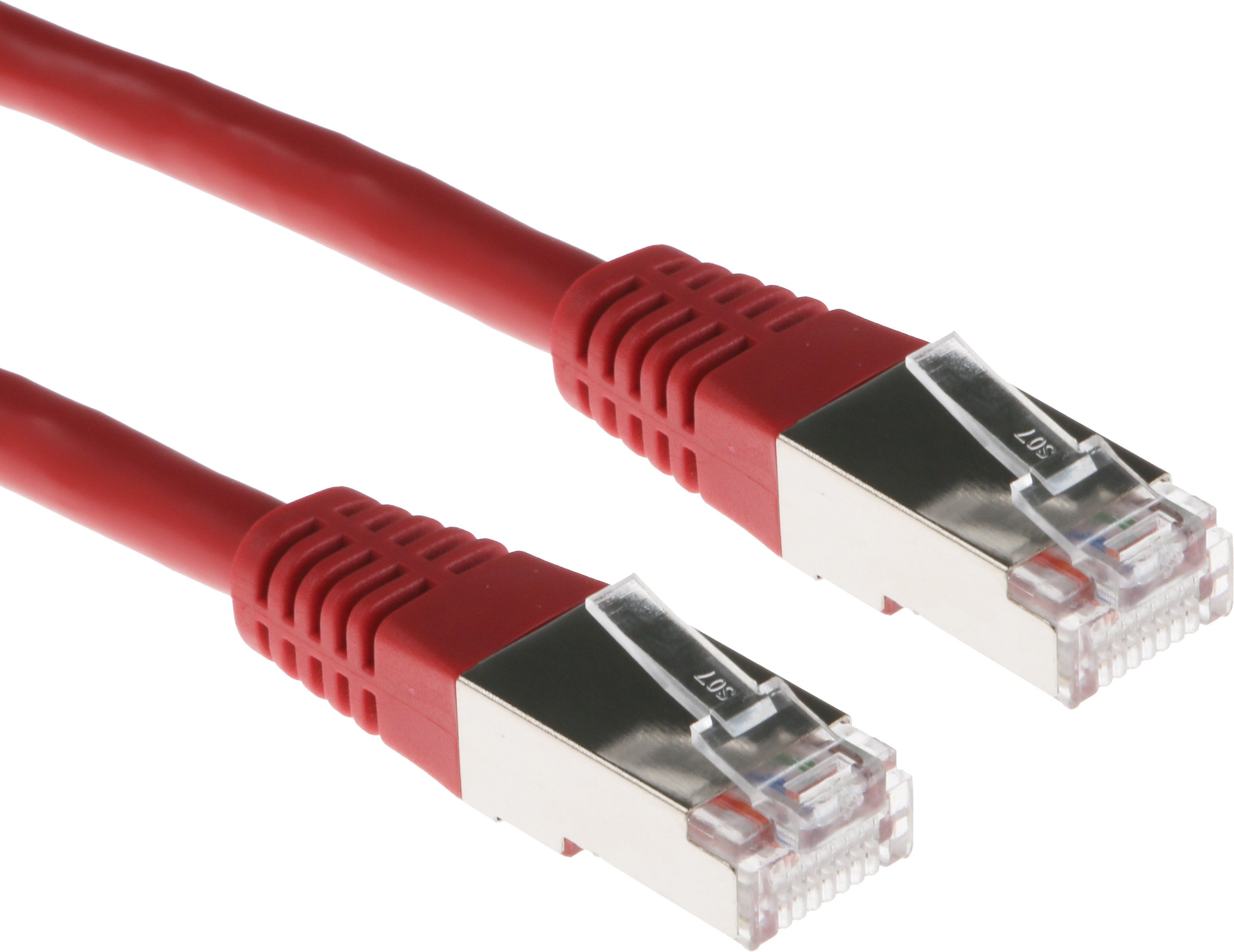 ネット　５，９ｍ×５，４ｍ RS PRO Cat5 イーサネットケーブル, RJ45 - RJ45, 5m, 赤, F/UTP
