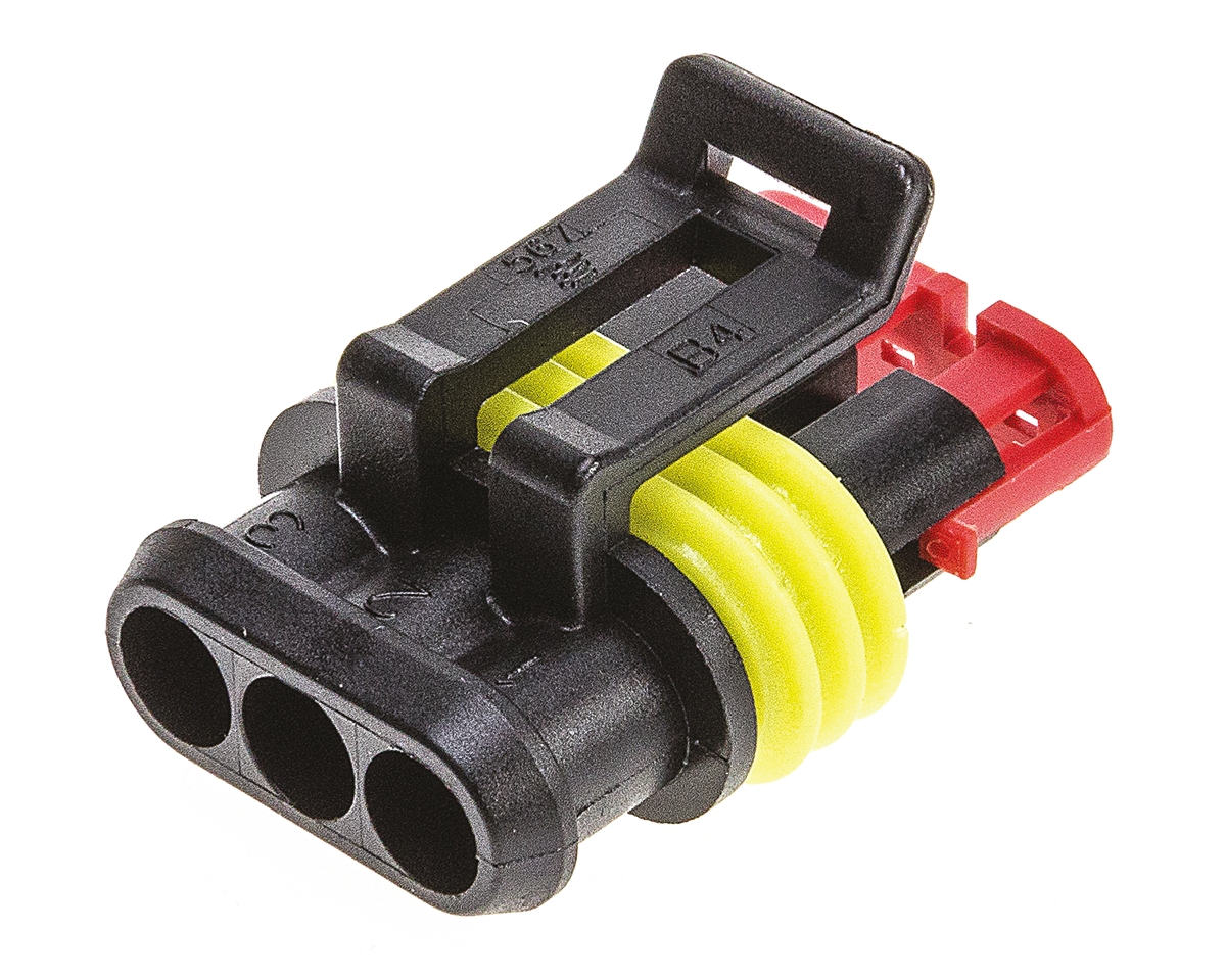 282087-1 | TE Connectivity, AMP Superseal 1.5 Female 3 Way