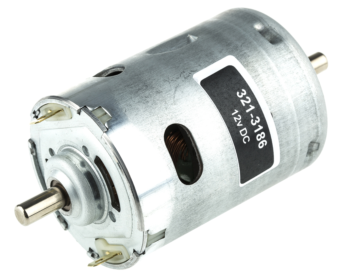 RS PRO, ブラシ付き DCモーター 12V 82.08 gcm 4289 rpm | RS