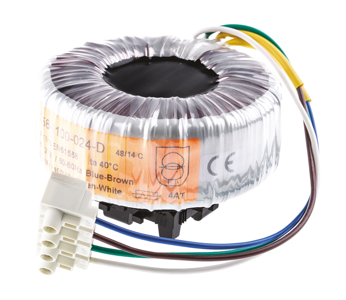 Nuvotem Talema トロイダルトランス,1次:230V ac,2次:24V ac Nuvotem Talema トロイダルトランス,1次:230V ac,2次:24V ac
