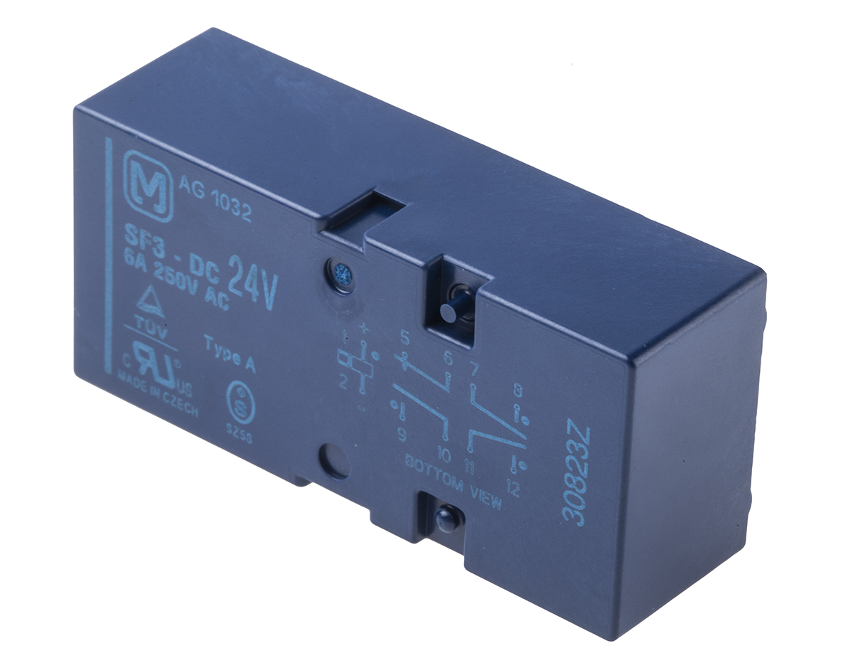 SF3-DC24V | Panasonic リレー 24V dc 3PNO, SPNC 基板実装
