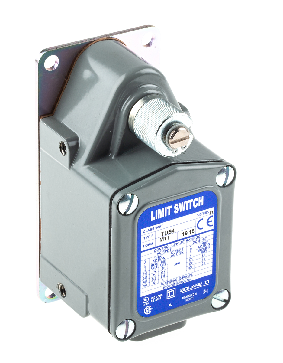 9007TUB4M11 | Telemecanique Sensors 9007 Series Lever Limit