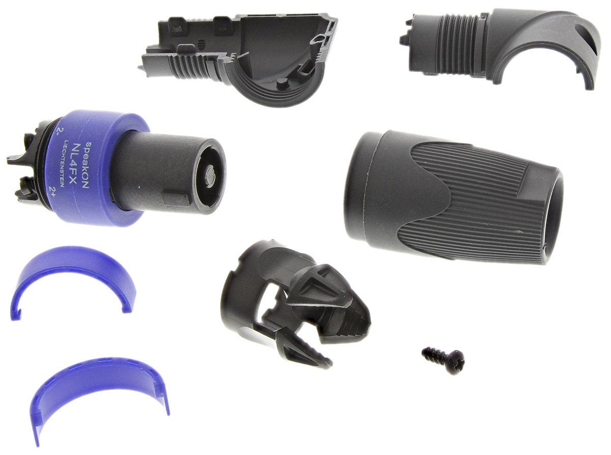 697★NEUTRIK NＬ4FX ×8個 JB Systems - Neutrik NL4FX