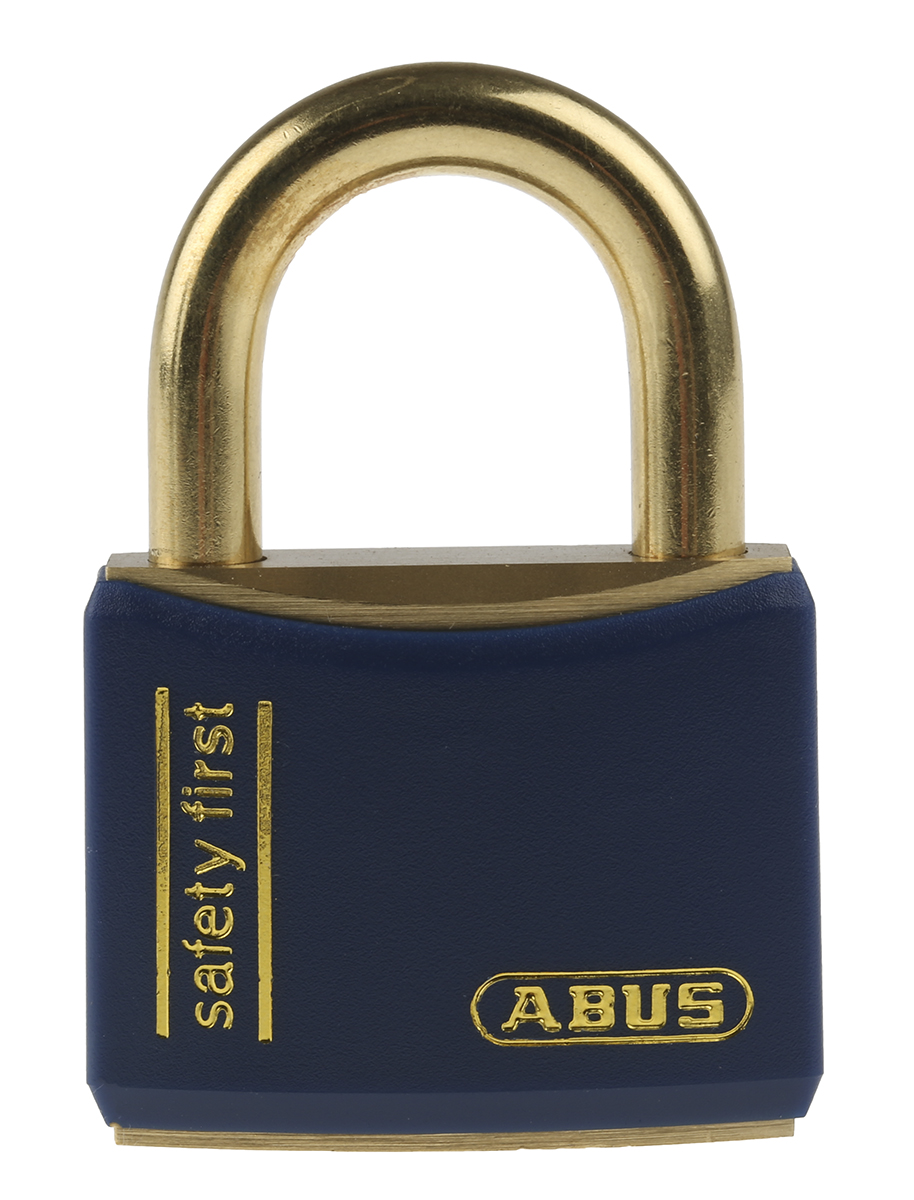 ABUS Key Weatherproof Brass Safety Padlock, Keyed Alike, 6mm Shackle, 40mm Body ABUS Key Weatherproof Brass Safety Padlock, Keyed Alike, 6mm Shackle, 40mm Body