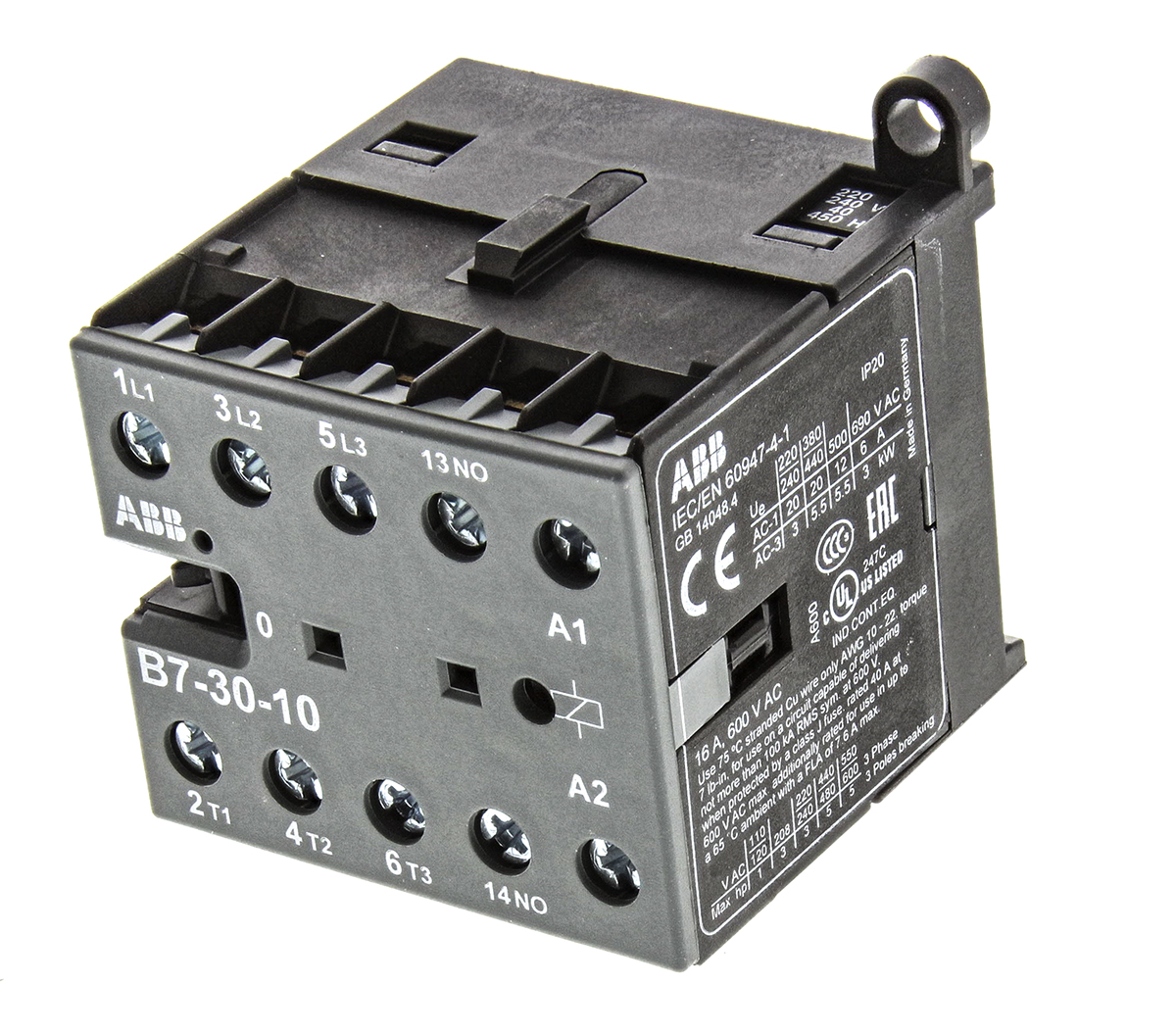 その他 2SB10 GJL1311001R8100 B7-30-10-80 | ABB B 電磁接触器 20 A 3極 230