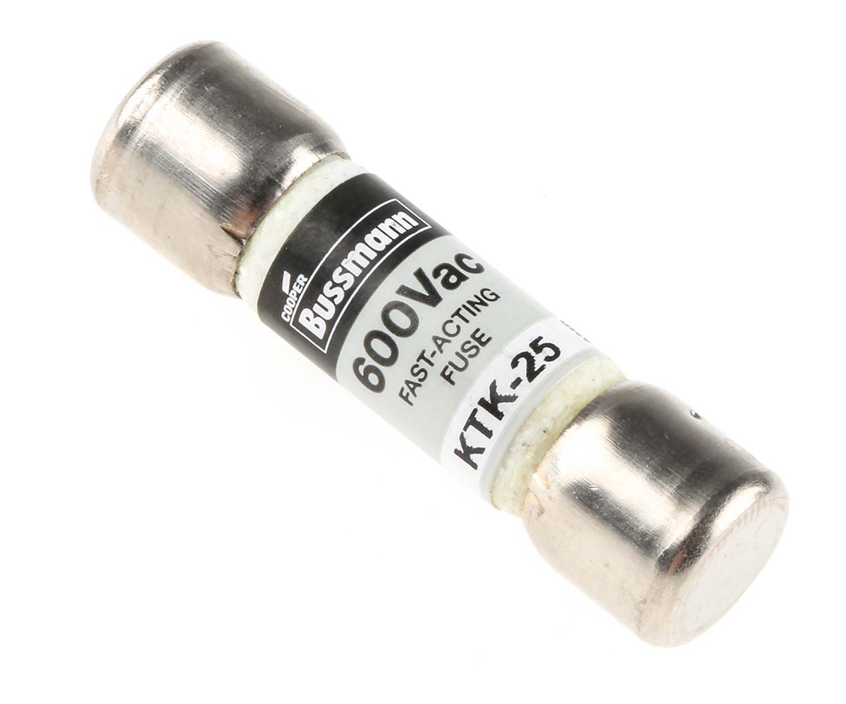 人気ブランド新作豊富 管ヒューズ Eaton 25A RS | KTK-25 (速断型) ac 600V 38mm x 10 配線・接続部品