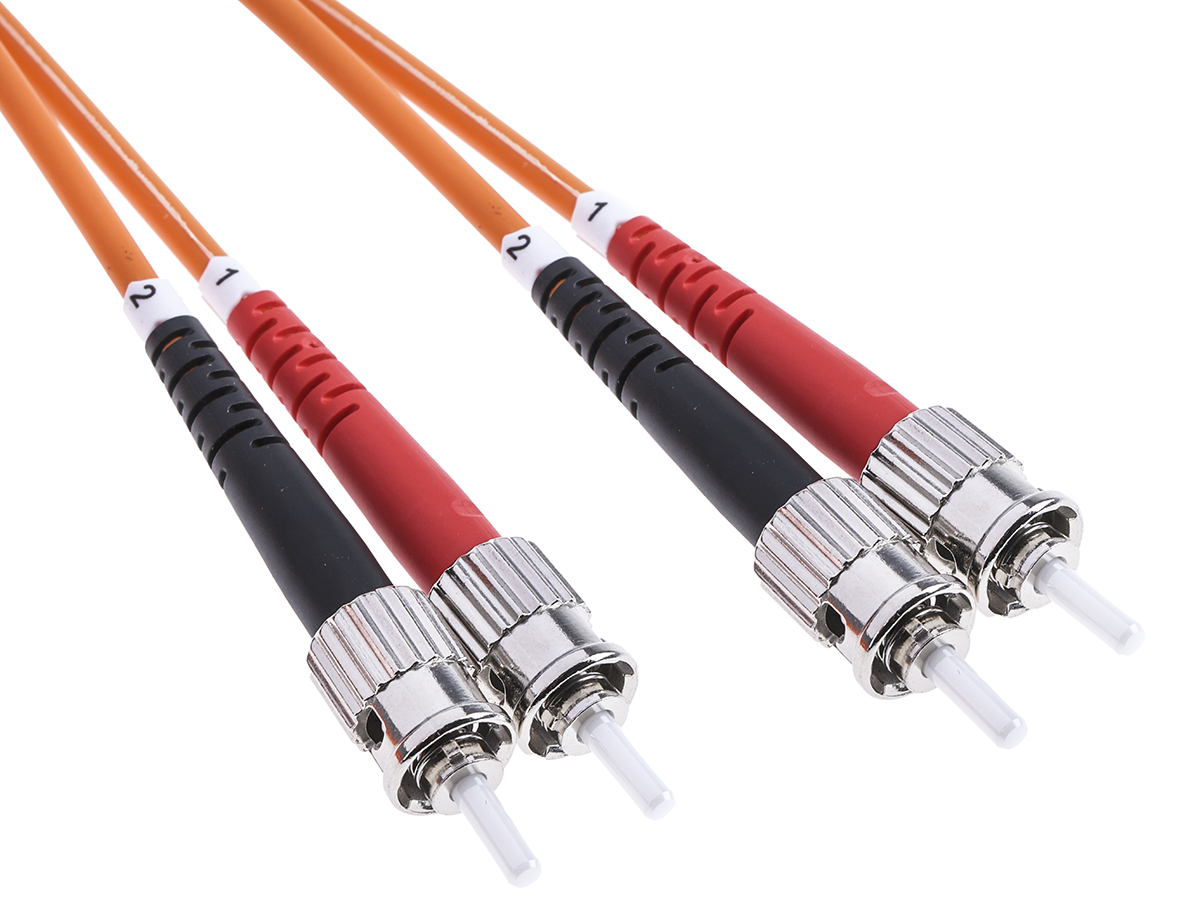 RS PRO 光ケーブル, ST - ST, マルチモード, 62.5/125μm, 5m, 低