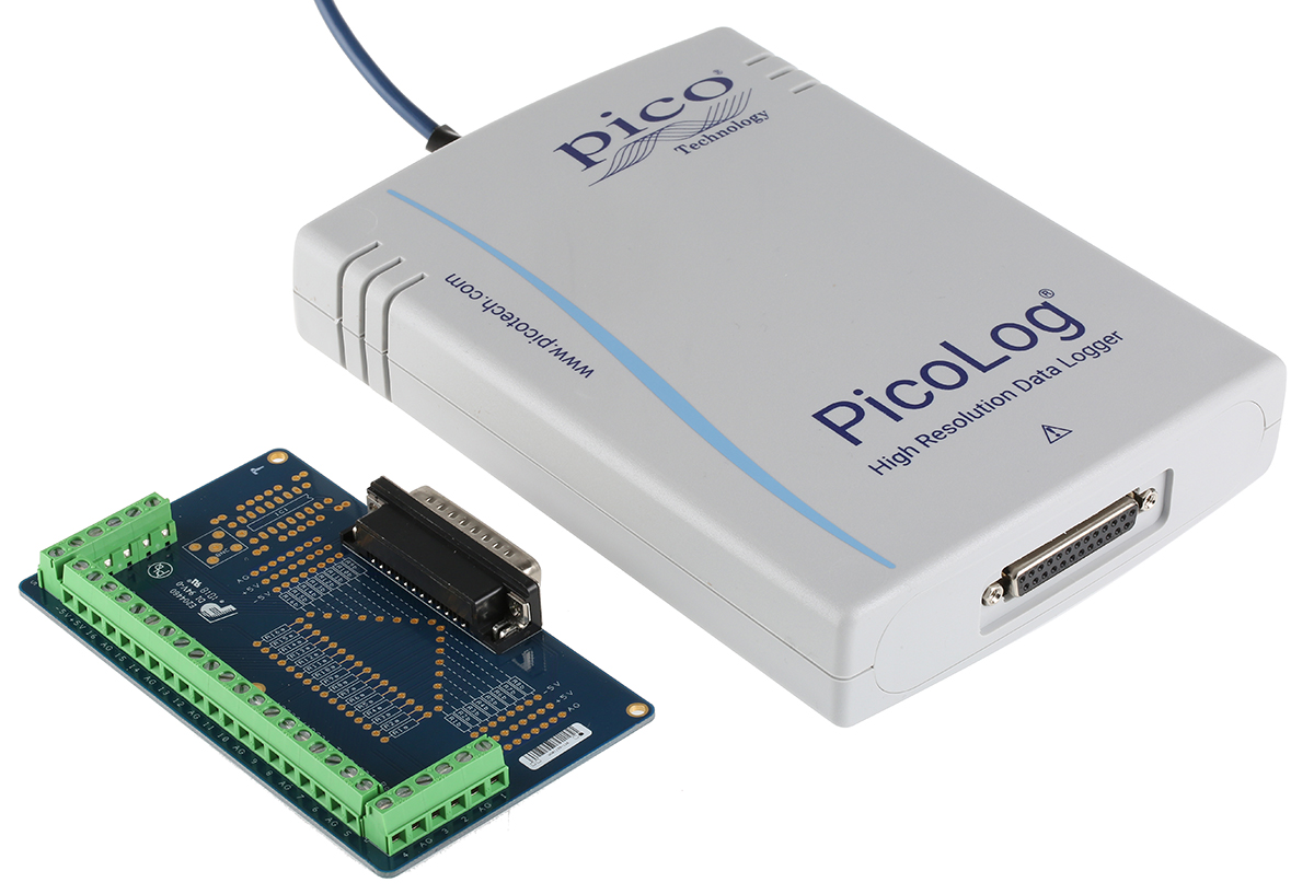 Pico Technology ADC-24 & TERM Voltage Data Logger, USB 1.1, USB 2.0