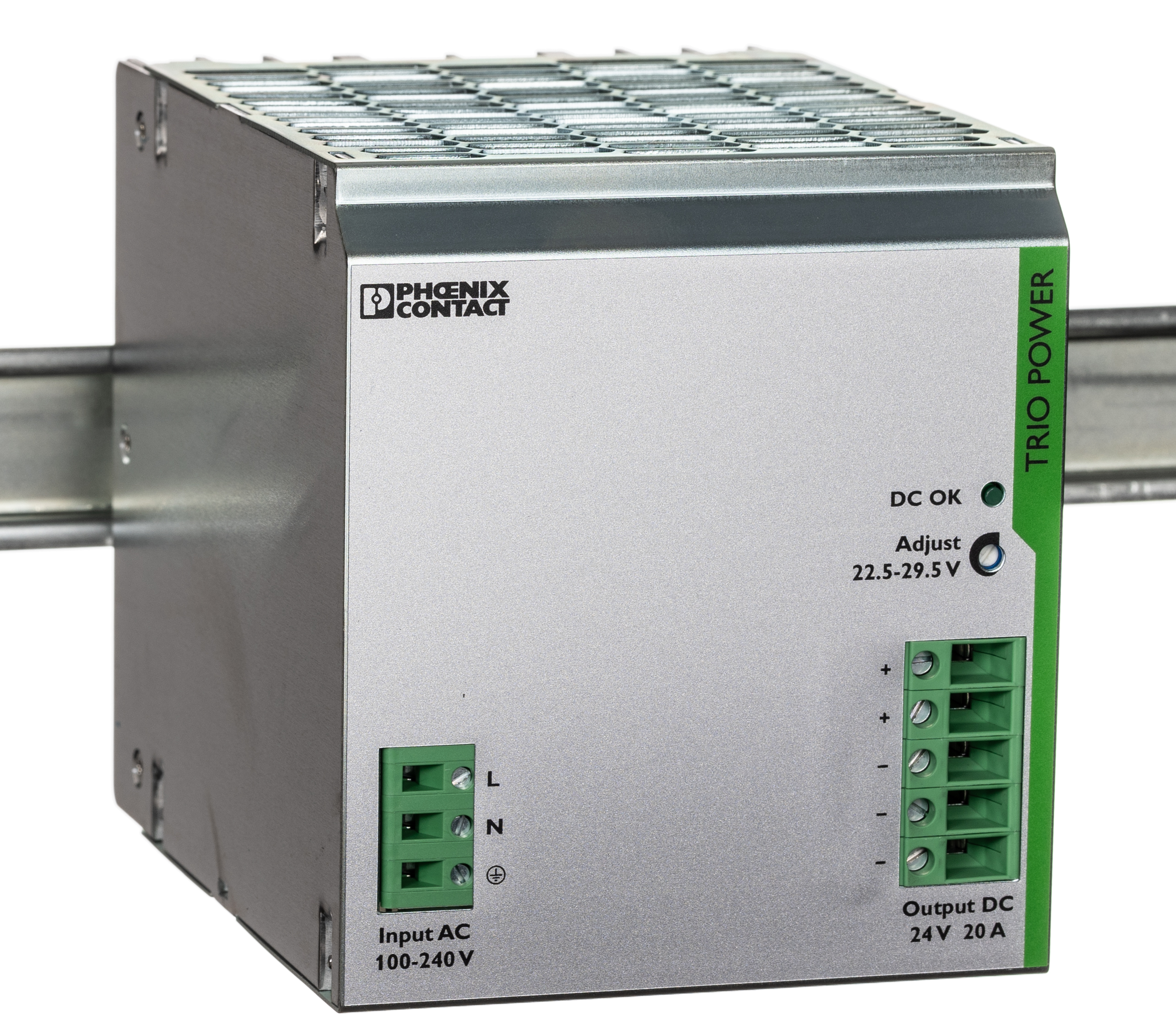 2866381 | フエニックスコンタクト TRIO POWER PSU 24V dc, 20A