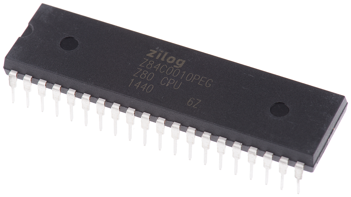 Z84C0010PEG | Zilog Z80 マイコン, Z80, 10MHz, ROMレス, 40