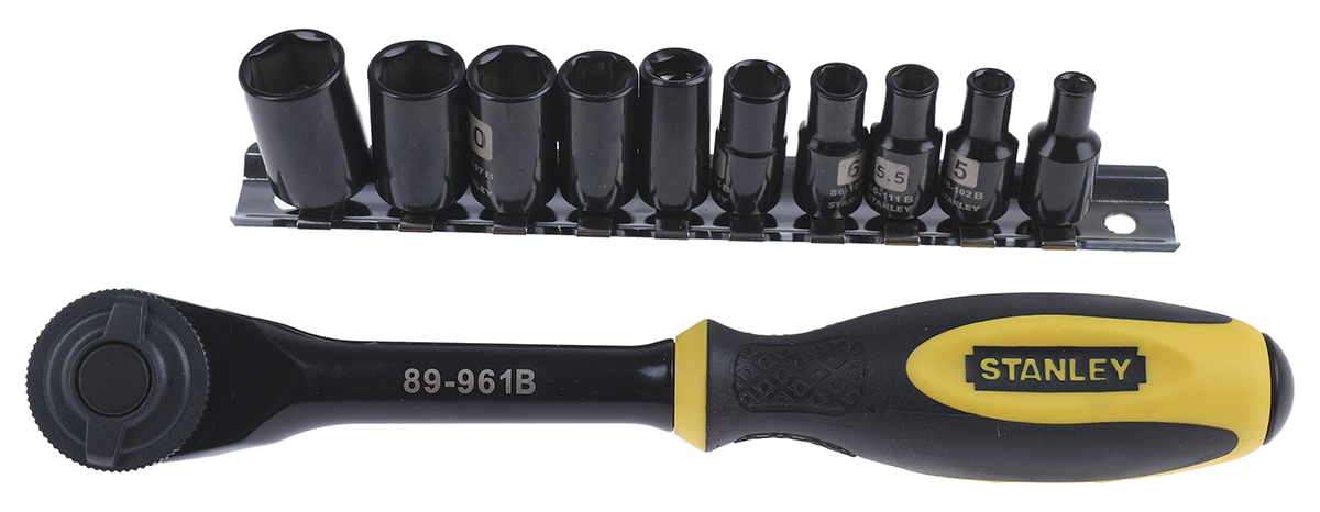 STANLEY セット売り Stanley ソケットセット1/4 インチ 11ピース 0-94-607 | RS