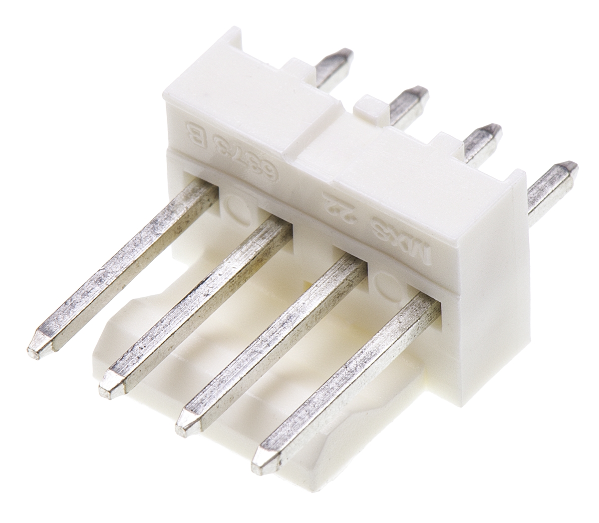 22-23-2041 | Molex ストレート ピンヘッダ 4極 2.54mm 1列