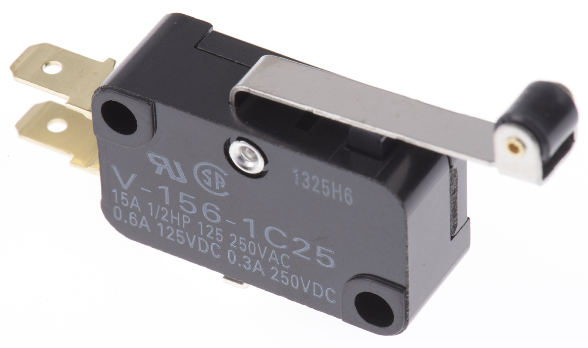 最高の スイッチ マイクロスイッチ 16A NO+NC SPDT 153-1C25 5 LOT Controls&Indicators