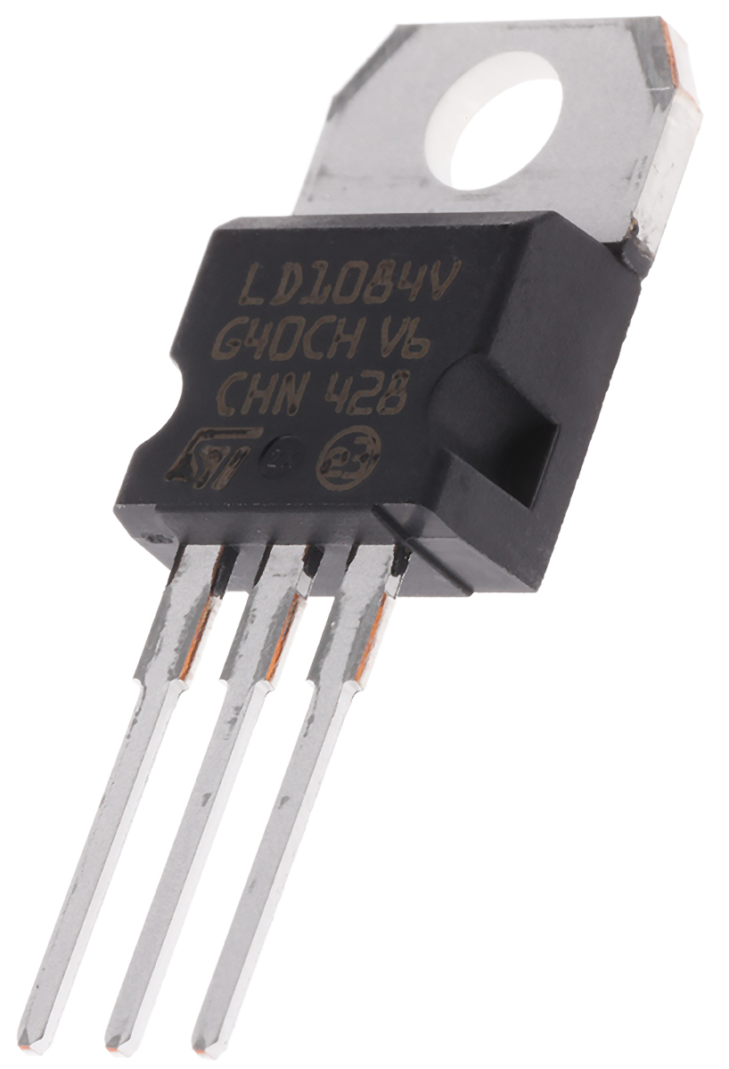 LD1084V | STMicroelectronics 低ノイズLDO電圧レギュレータ 5A 可変出力 3-Pin TO-220 正 | RS