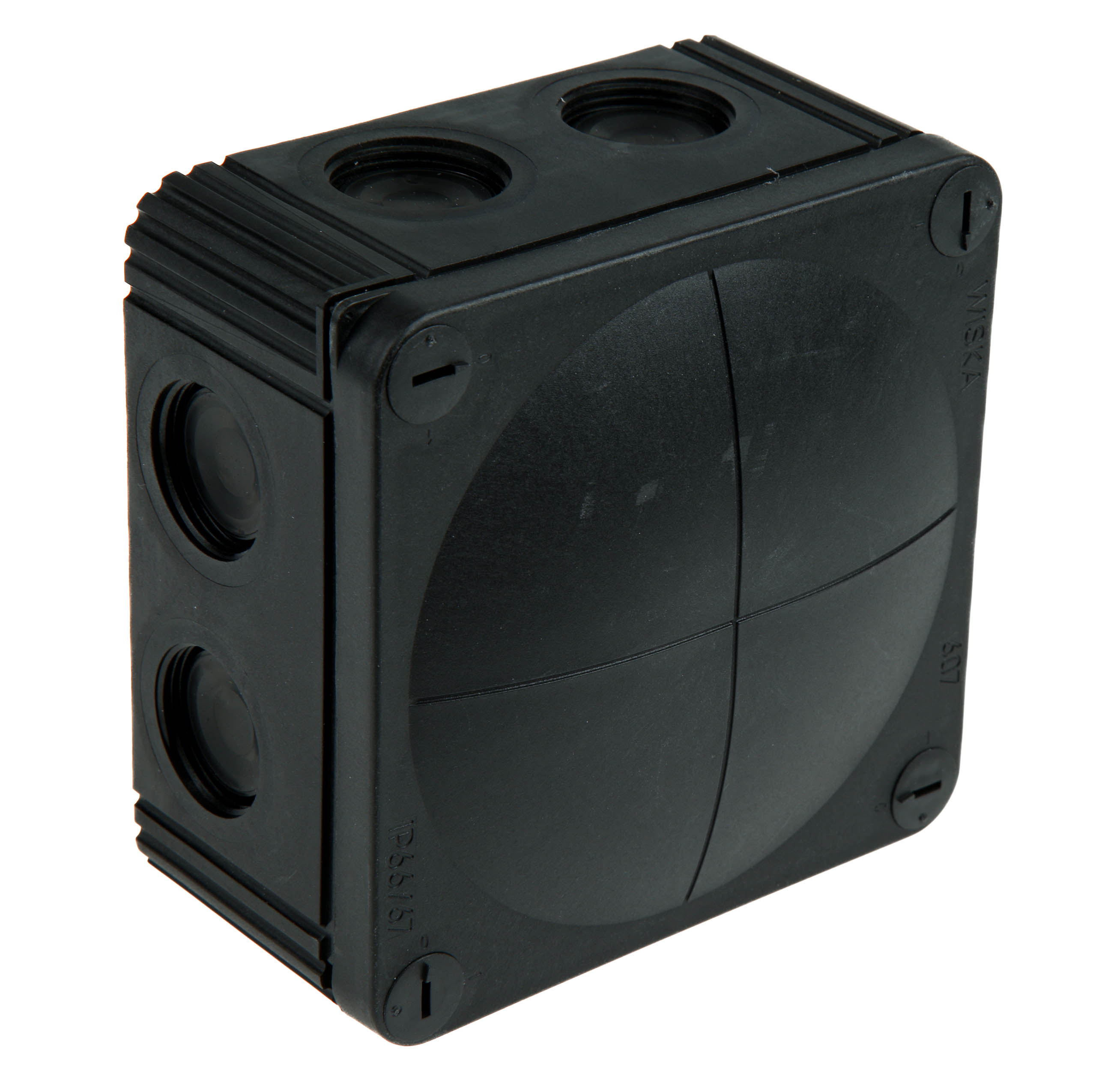 Wiska Combi Series Black Polypropylene Junction Box Ip Ip X X Mm Rs