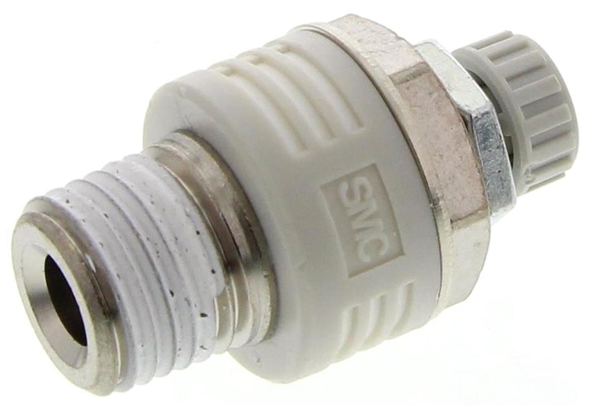 ASN2-02-S | SMC サイレンサ R 1/4オス, ネジ接続, ASN2シリーズ ASN2-02-S | SMC サイレンサ R 1/4オス, ネジ接続, ASN2シリーズ