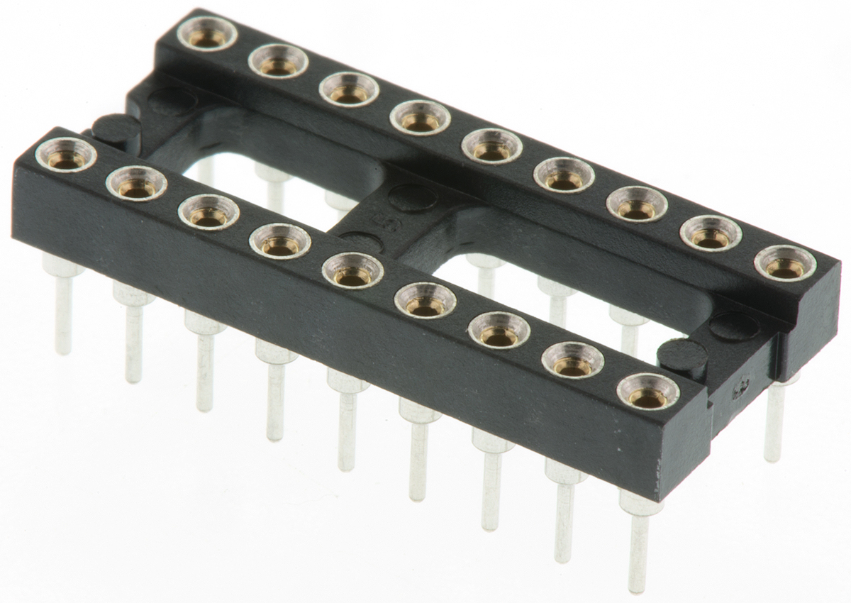 110-87-308-41-001101 | Preci-Dip 8 ピン DILソケット, 2.54mm