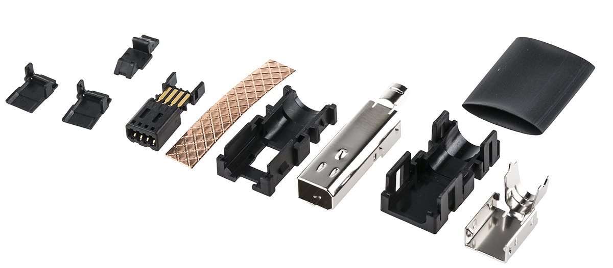未使用TE Connectivity Micro QSFPコネクタ ダミープラグ 未使用TE Connectivity Micro QSFPコネクタ ダミープラグ TE
