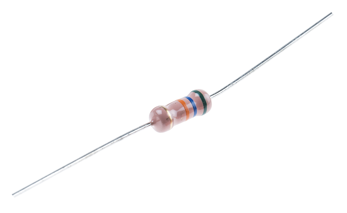 RS PRO 炭素皮膜 スルーホール抵抗器 2W 56kΩ ±5% | RS