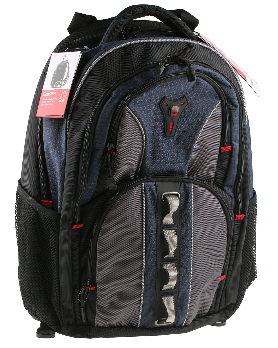 GA 7343 06 Wenger Cobalt 15.4in Laptop Backpack Blue RS