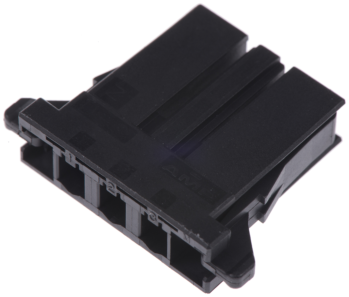TE Connectivity コネクタハウジング 3極 ピッチ：5.08mm 1列 3