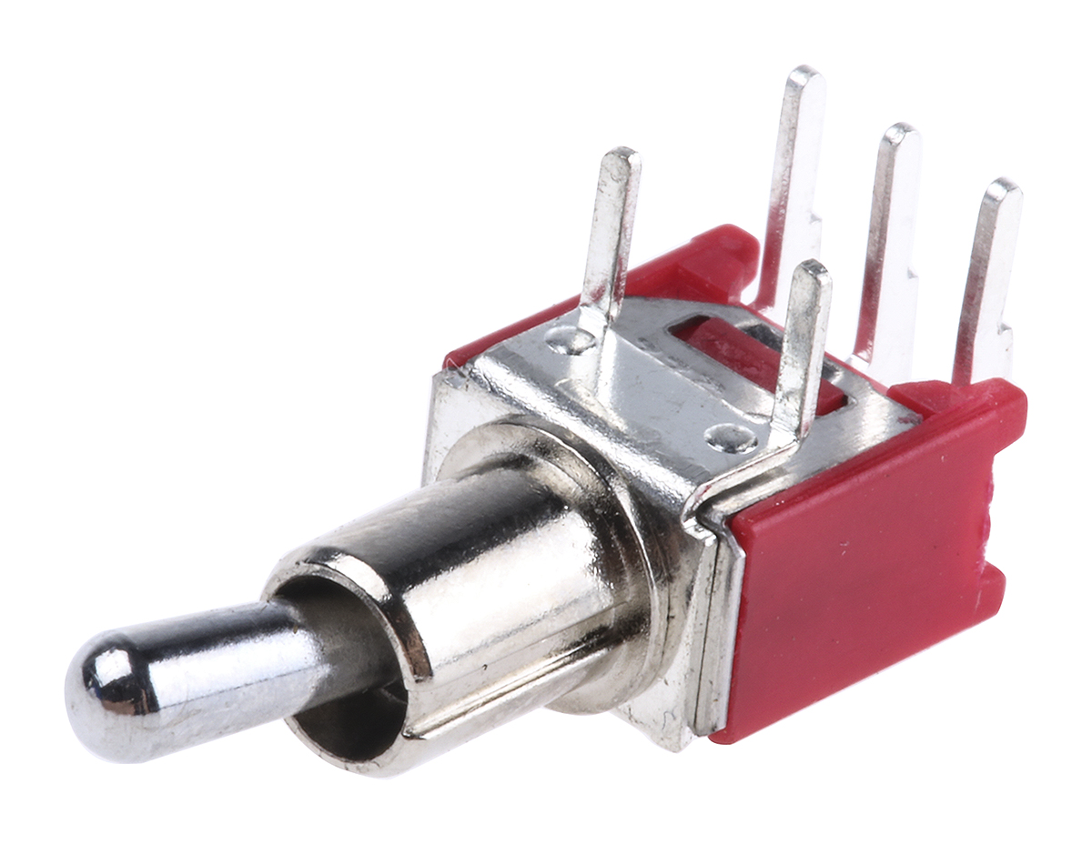 RS PRO トグルスイッチ, On-On, SPDT, 3 A @ 120 V ac, PCB | RS