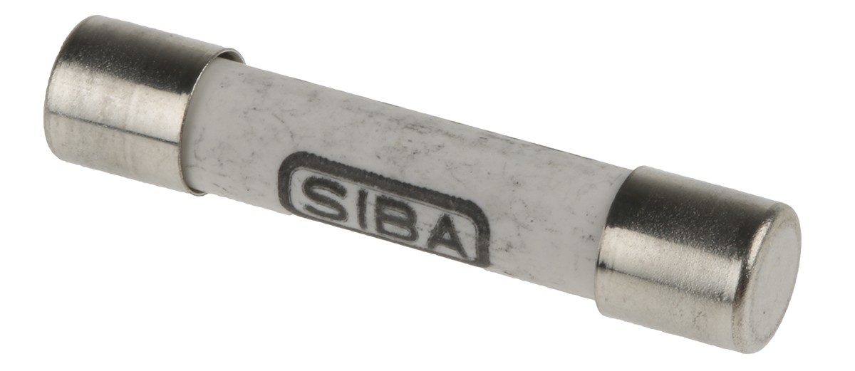 SIBA (シバ) 管ヒューズ 500mA 6.3 x 32mm 1kV ac/dc (超速断型 