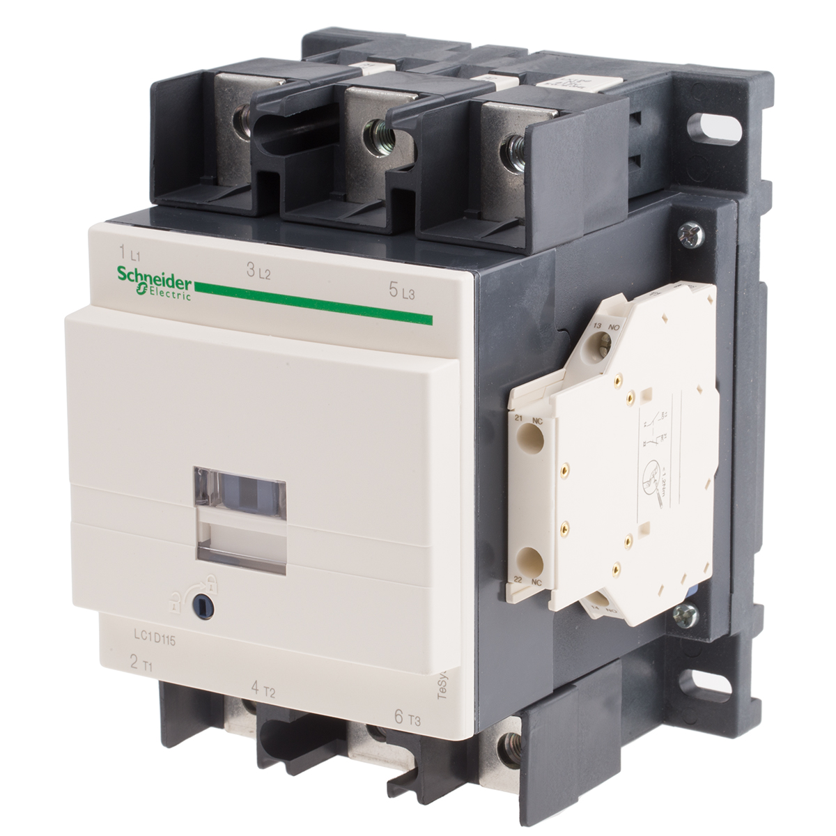 LC1F115U7 出向け AC電磁接触器 3P 3NO LC1-F115U7 115Aコイル 