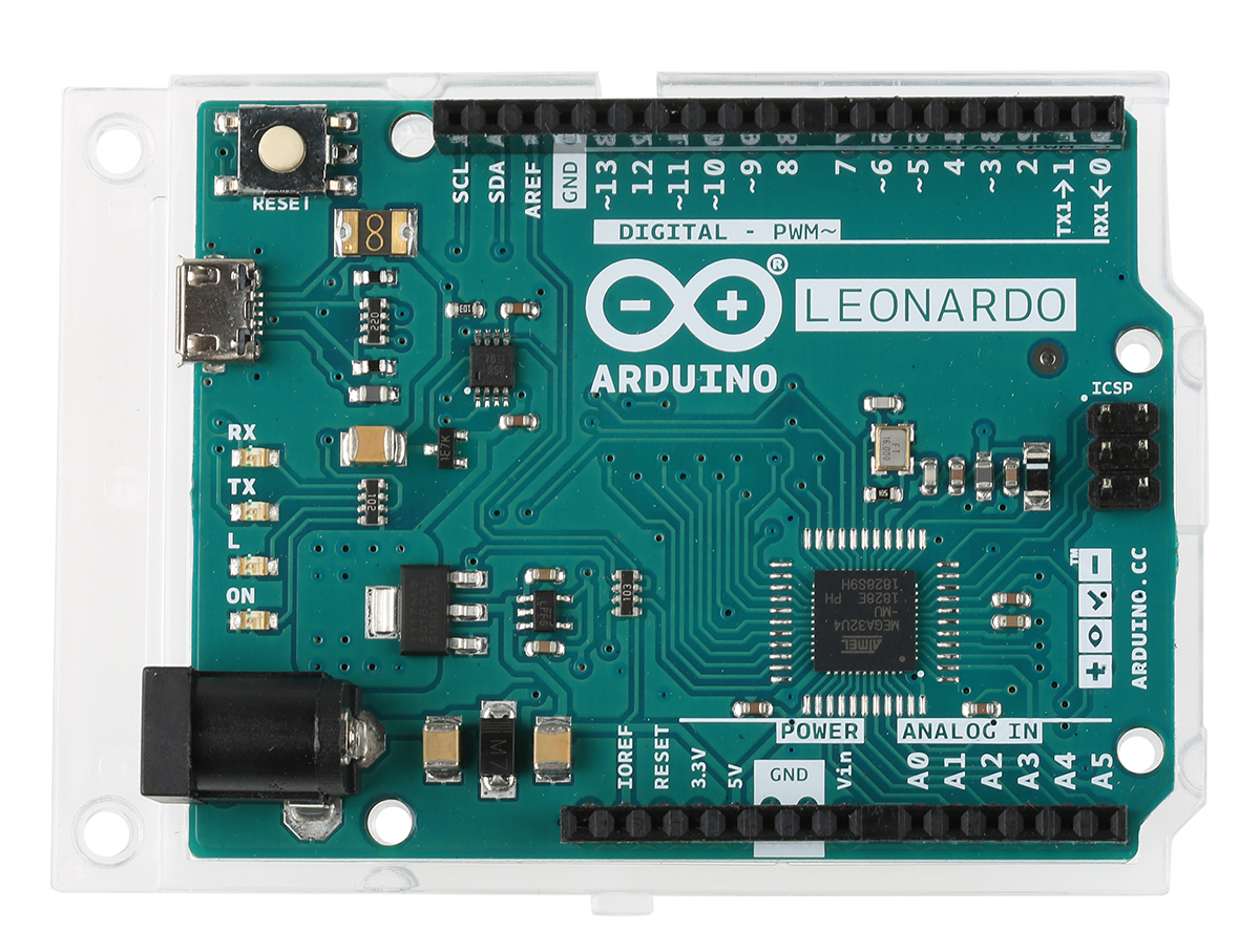 LEONARDO プレート Arduino Leonardo (ヘッダ付き) A000057 | RS