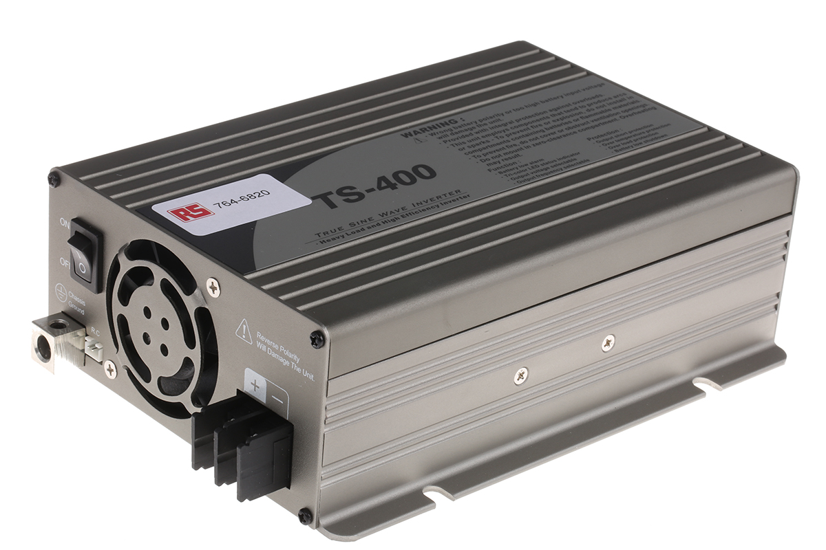 MEANWELL　TS-400　正弦波　400W　インバーター　12V仕様 Amazon.com: MEAN WELL TS-400-112A 12 VOLT 400 WATT TRUE SINE