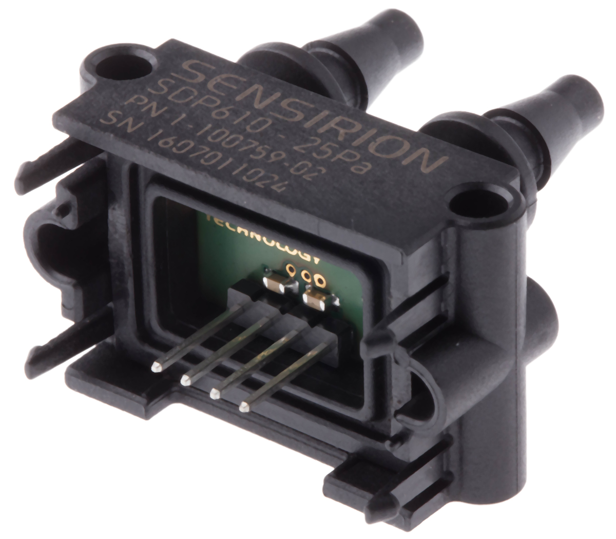 SDP806-125Pa - Analog DP sensor (±125 Pa), manifold connection