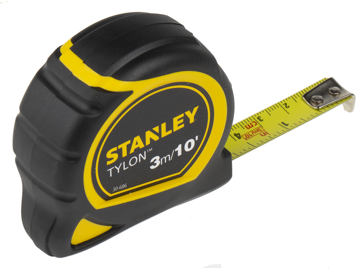1 30 686 Stanley Tylon 3m Tape Measure Metric Imperial RS