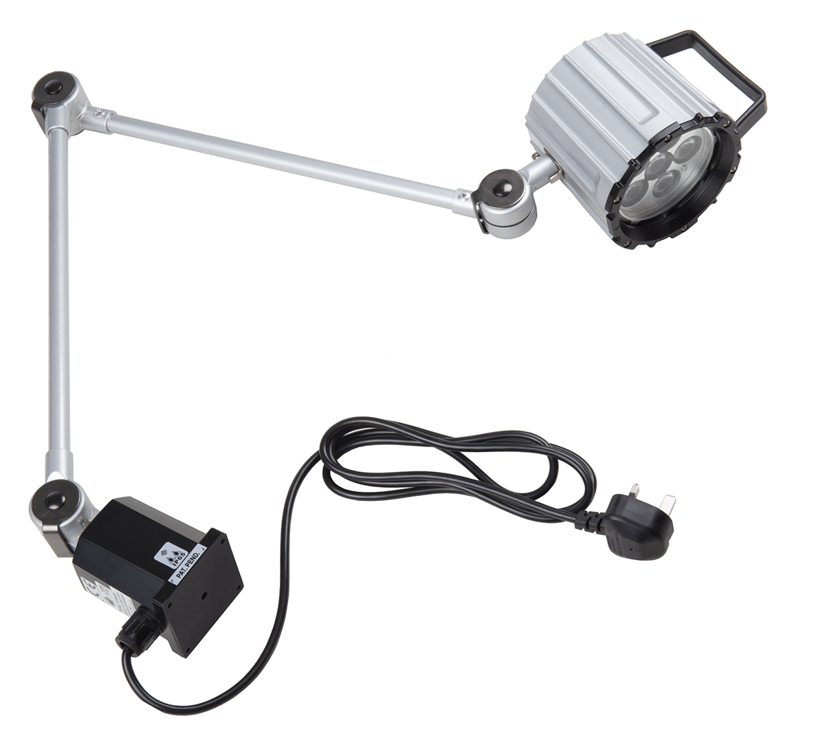 RS PRO LED Machine Light, 100 → 260 V ac, IP65, 800mm Arm
