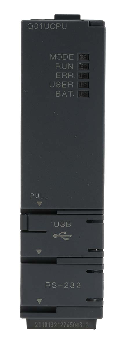 Q01UCPU | 三菱電機 PLC (CPUユニット)ユニット, シリーズ名：Q 32 MB | RS