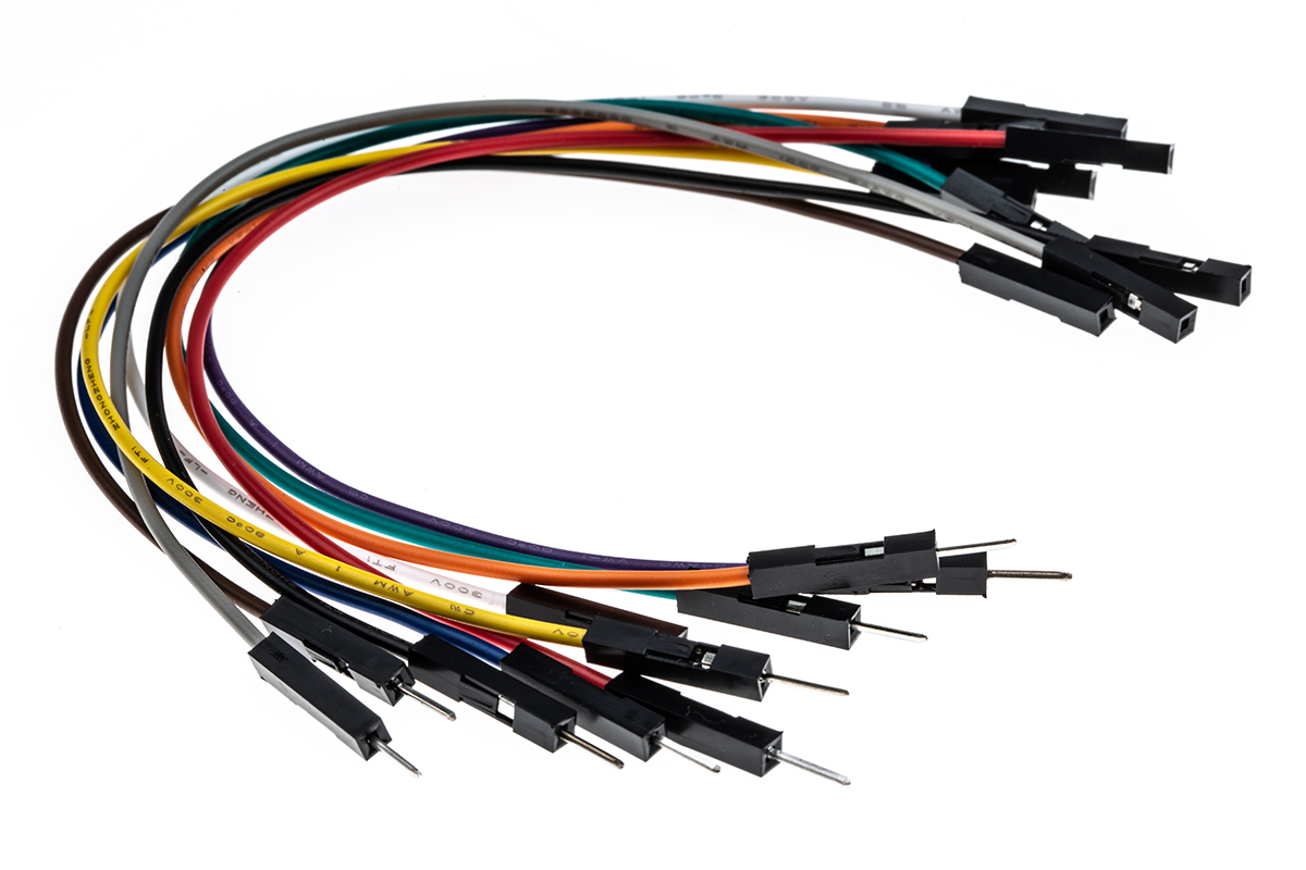 MikroElektronika ジャンパーワイヤ メス / オス 長さ：150mm
