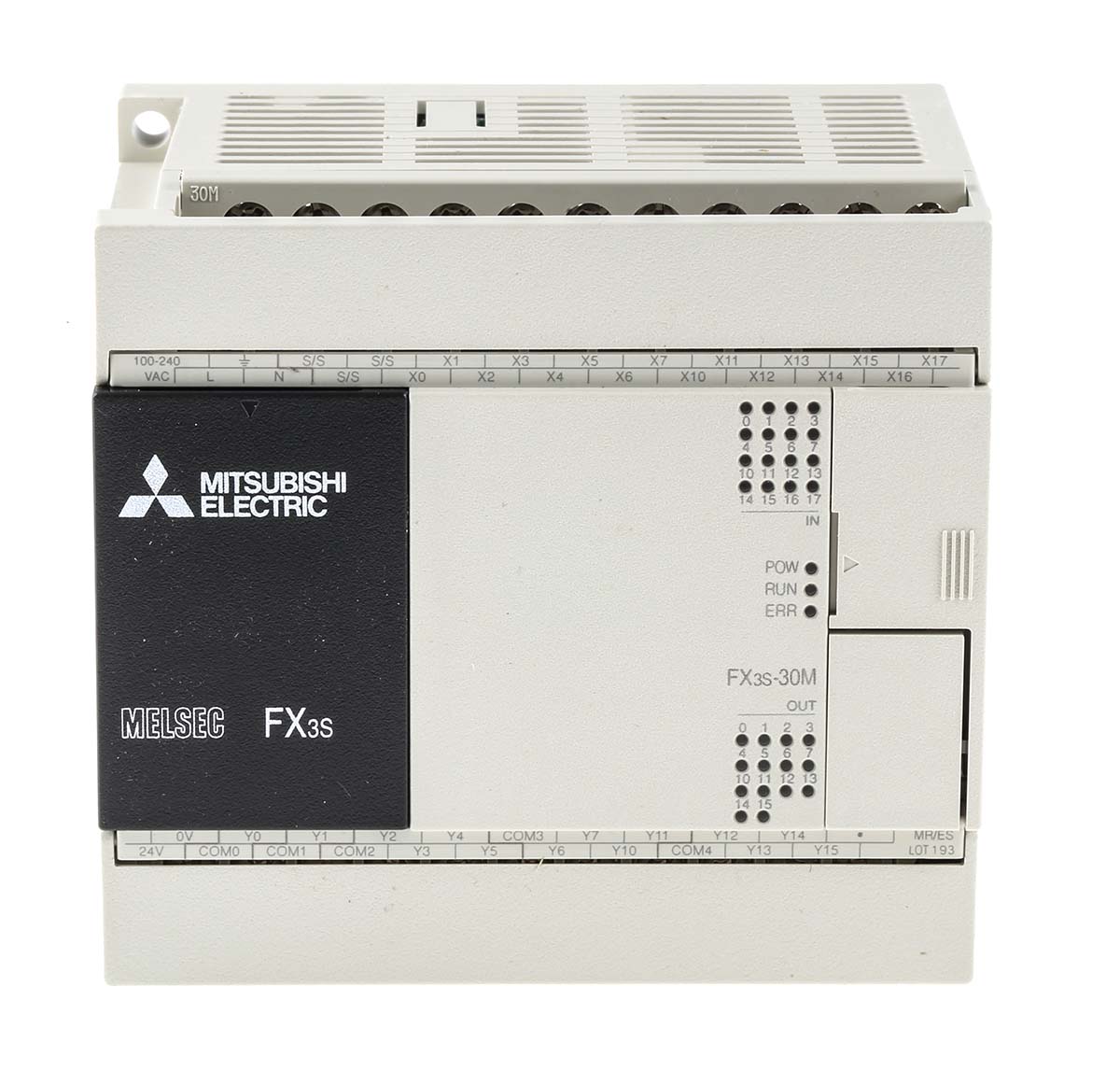 FX3S-30MR/ES | 三菱電機 PLC (CPUユニット)ユニット, シリーズ名：FX3S 4000ステップ | RS