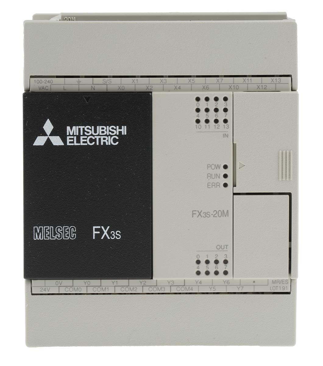 FX3S-20MR/ES | 三菱電機 PLC (CPUユニット)ユニット, シリーズ名：FX3S 4000ステップ | RS