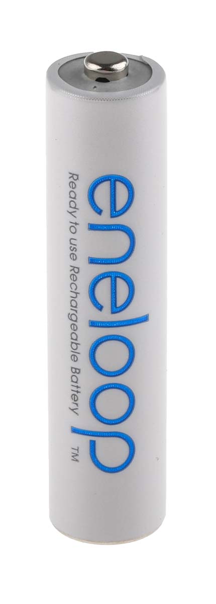 Eneloop 単四型充電池, ニッケル水素電池, 公称電圧1.2V, 容量