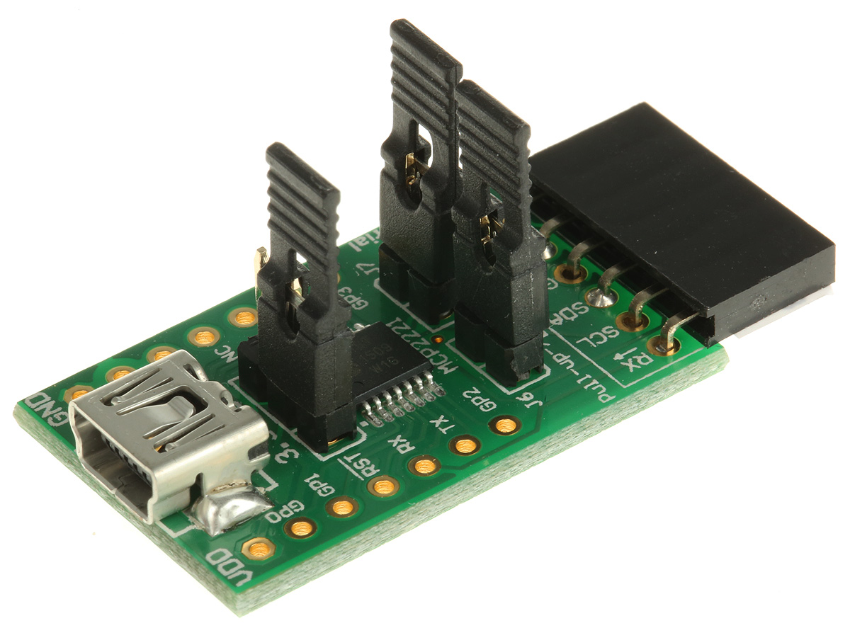 Microchip MCP2221 ブレークアウトモジュール ADM00559 | RS
