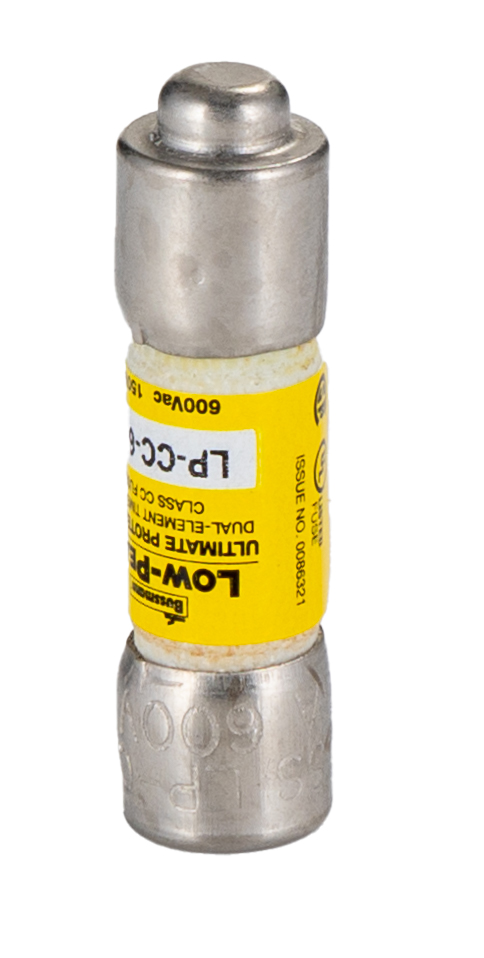Eaton 管ヒューズ 6A 10 x 38mm 150 V dc, 600V ac (タイムラグ