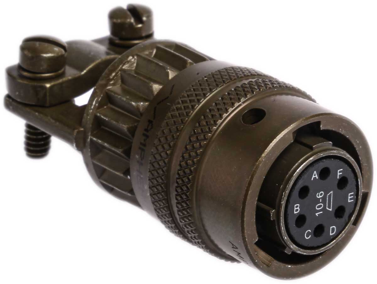 to10mo6さま専用 PT06E-10-6S(SR) | Amphenol Industrial MIL規格丸型コネクタ 6