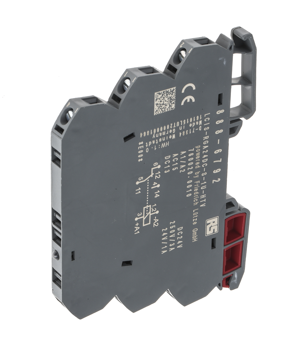 RS PRO インターフェイスリレー, 24V dcコイル, SPDT | RS