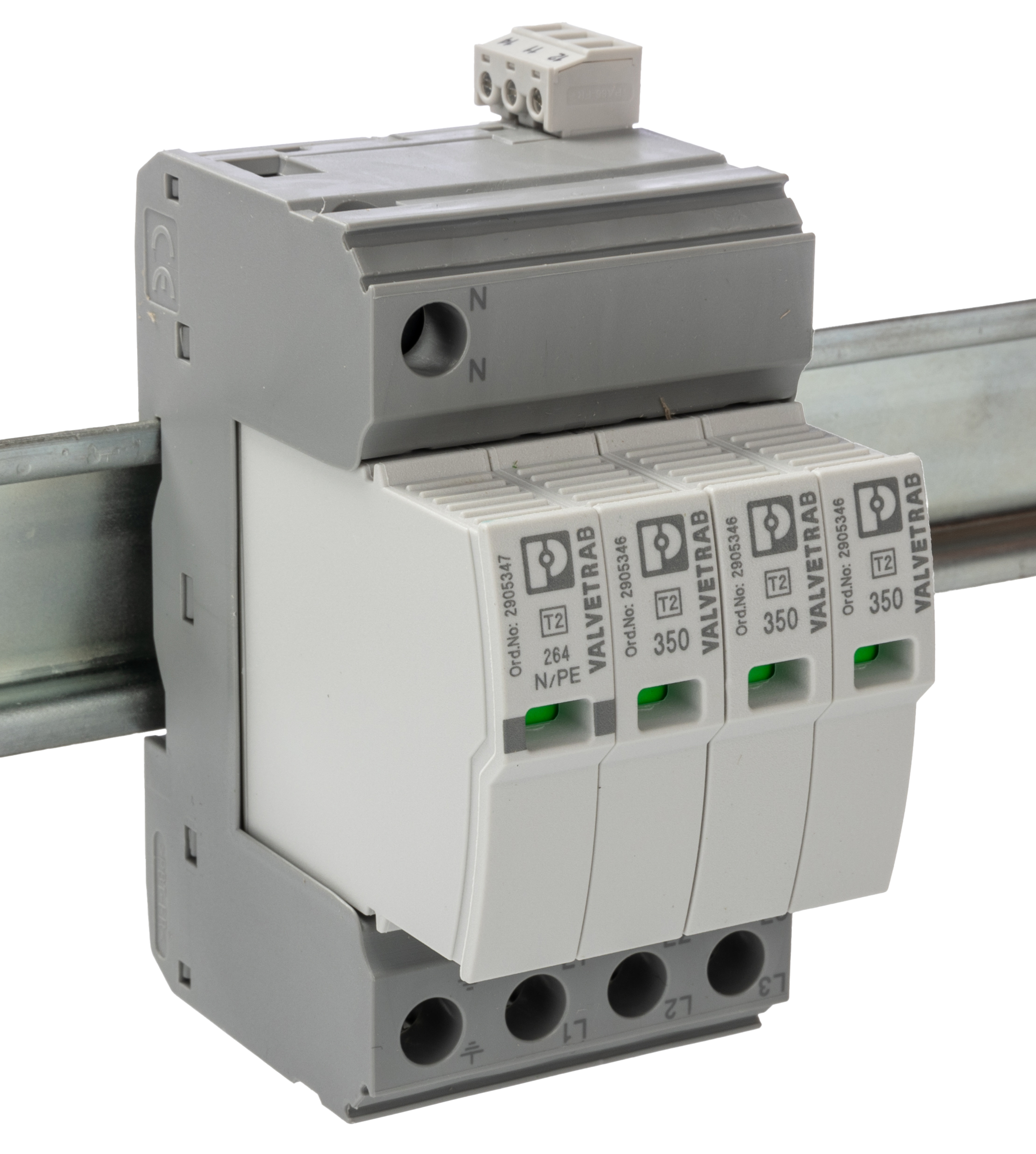 2905340 | フエニックスコンタクト サージアレスタSPD, 1.9kV