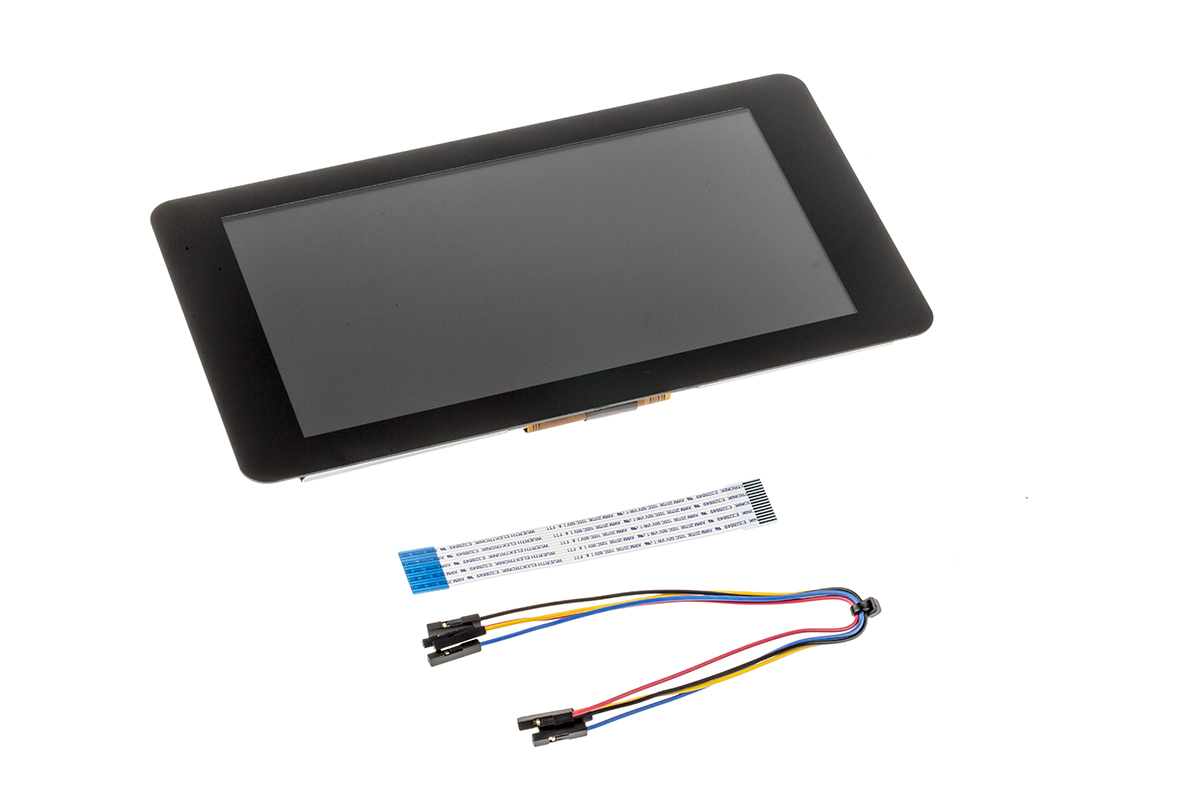 Raspberry Pi Raspberry Piディスプレイ, 7インチ, 静電容量型タッチスクリーン, LCD Touch Screen,  Raspberry Pi Touchscreen | RS