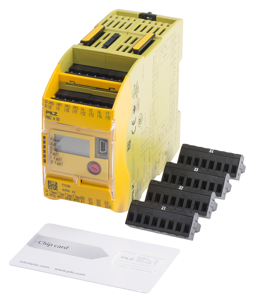 KIT772100 | Pilz セーフティコントローラ PNOZ m BOシリーズ KIT772100 | Pilz セーフティコントローラ PNOZ m BOシリーズ