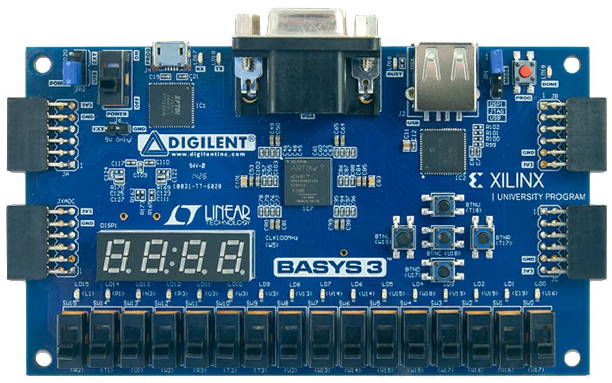 Digilent プログラマブルロジック開発ツール FPGA Basys Artix-7