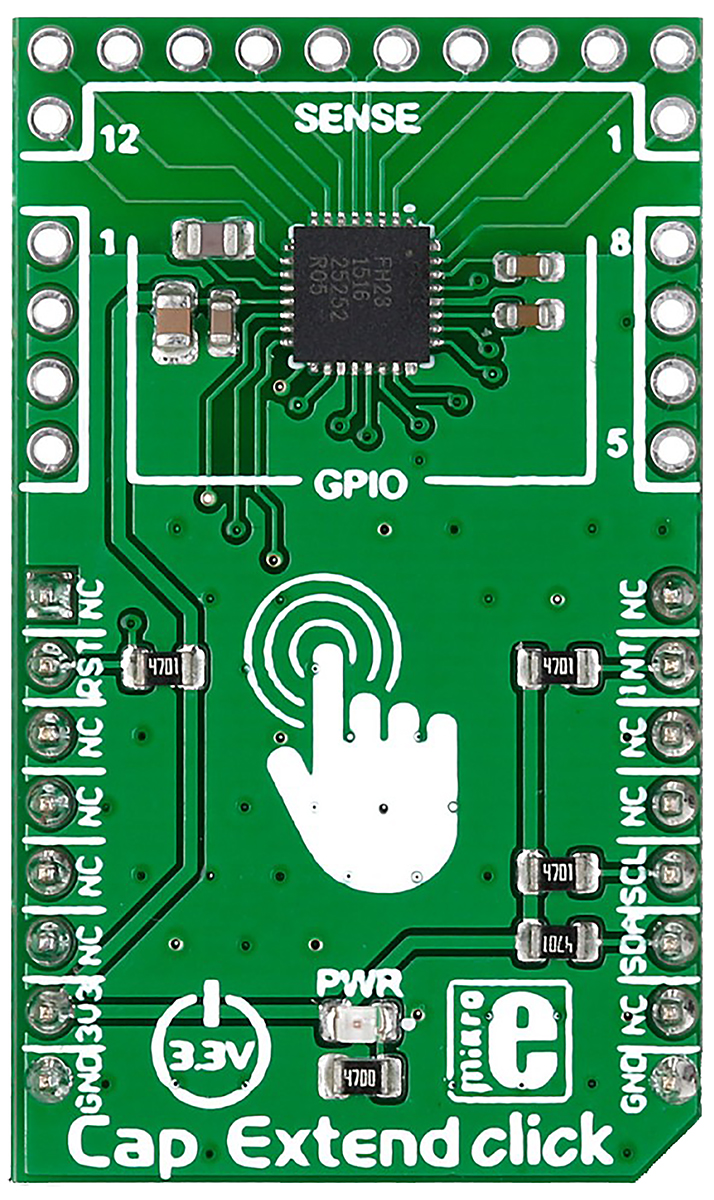 MikroElektronika ヒューマンマシンインターフェイス開発キット